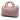 Pink Gucci Medium Calfskin Bamboo Shopper Boston Bag Satchel