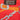 Red Hermès Bride De Gala Silk Twilly Scarf Scarves