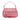 Pink Chanel Calfskin LAX Front Pocket Shoulder Bag