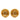 Gold Chanel CC Gold Plated Button Clip On Earrings