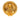 Gold Chanel CC Gold Plated Button Clip On Earrings