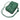 Green Bottega Veneta Nappa Maxi Intrecciato Cassette Zip Pouch with Strap