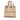 Beige Burberry Haymarket Check Coated Canvas Tote - Designer Revival