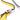 Yellow Fendi Mini Leather Cookie Hobo - Designer Revival