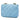 Blue Chanel Mini Quilted Lambskin Lacquered Chain Flap Crossbody Bag