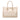 Beige Saint Laurent Small Canvas Rive Gauche Tote