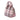 Beige Burberry Small Haymarket Check Nylon Orchard Bowling Bag Satchel