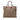 Brown Fendi Zucchino Canvas Tote - Designer Revival