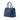 Blue Prada Medium Saffiano Lux Galleria Tote Satchel - Designer Revival