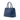 Blue Prada Medium Saffiano Lux Galleria Tote Satchel - Designer Revival
