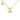 Gold Louis Vuitton Gold Plated Strass LV Iconic Pendant Necklace