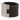 Brown Hermès Swift and Palladium Plated Lurie Ring