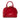 Red Louis Vuitton Monogram Vernis Alma BB Satchel
