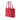 Red Gucci Small Diamante Leather Craft Tote