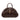 Brown Dior Calfskin Double Saddle Bowler Bag