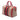Red Gucci Medium GG Canvas Web Joy Boston Bag Satchel
