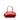 Red Louis Vuitton Monogram Vernis Sherwood GM Handbag
