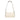 White Gucci Mini Leather Blondie Barrel Shoulder Bag