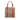 Brown Gucci Large GG Canvas Bamboo Libeccio Tote