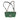 Green Gucci Medium GG Marmont Matelasse Diagonal GG Canvas Shoulder Bag