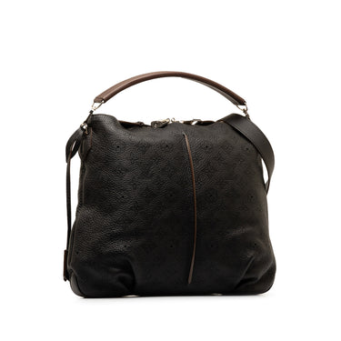 Black Louis Vuitton Monogram Mahina Selene PM Satchel - Designer Revival