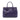 Purple Prada Medium Saffiano Lux Galleria Double Zip Satchel
