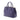 Purple Prada Medium Saffiano Lux Galleria Double Zip Satchel