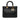 Black Dior Large Lambskin Cannage Lady Dior Satchel