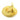 Gold Chanel CC Gold Plated Round Clip On Earrings