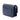 Blue Chanel CC Stitched Caviar and Suede Lady Coco Flap Shoulder Bag
