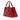 Red Bottega Veneta Small Nappa Intrecciato Roma Satchel - Designer Revival
