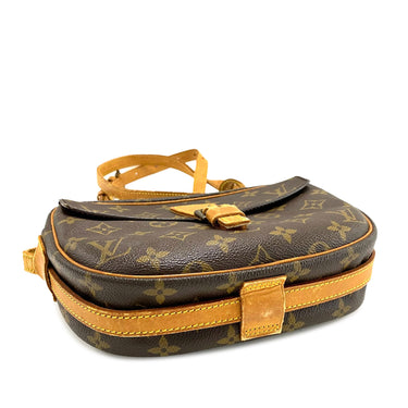 Brown Louis Vuitton Monogram Jeune Fille MM Crossbody Bag - Designer Revival