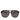 Black Gucci Aviator Acetate Sunglasses