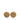 Gold Chanel Gold Plated CC Round Clip On Earrings