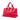 Red Bottega Veneta Small Nappa Intrecciato Roma Satchel