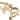 Gold Chanel Gold Plated CC Mesh Round Pendant Necklace