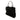 Black Gucci Suede Metal Handle Bag
