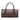 Brown Burberry Leather Boston Bag - Designer Revival