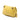 Yellow Bottega Veneta Mini Nappa Intrecciato Expandable Chain Flap Crossbody