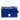 Blue Dior Medium Lambskin Diorama Flap Crossbody Bag - Designer Revival