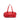 Red Bottega Veneta Intrecciato Montaigne Shoulder Bag