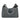 Gray Fendi Zucchino Canvas Shoulder Bag