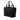 Black Chanel Old Travel Line Nylon Tote