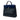 Blue Hermès Toile Herbag Zip 31 Satchel