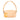 Beige Chanel Lambskin Cambon Ligne Pochette Handbag