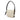 White Chanel Quilted Lambskin Cambon Ligne Pochette Shoulder Bag