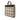 Beige Burberry House Check Canvas Tote