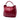 Red Saint Laurent Crinkled Patent Roady Hobo Handbag