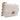 White Chanel Mini Quilted Lambskin Candy Chain Flap Crossbody Bag