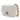 White Chanel Mini Quilted Lambskin Candy Chain Flap Crossbody Bag